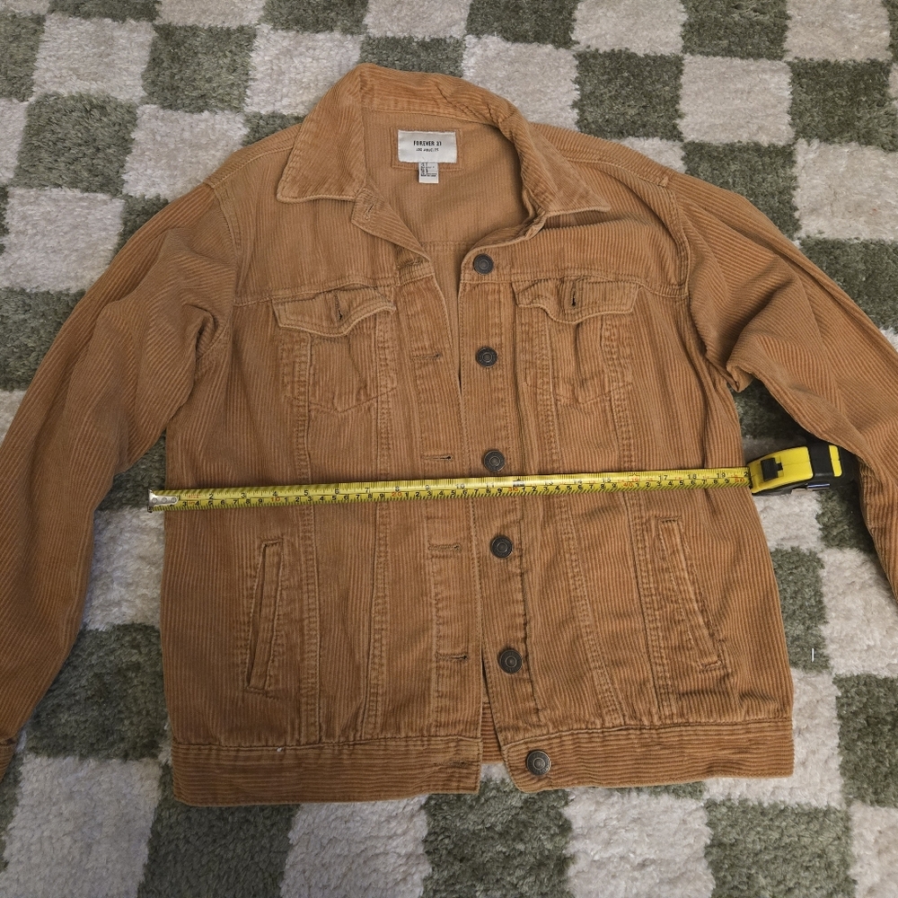 Forever 21 Tan Corduroy Jacket